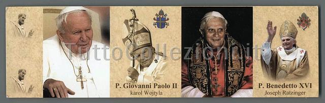 Collezionismo di santini di Papi Pontefici santo padre